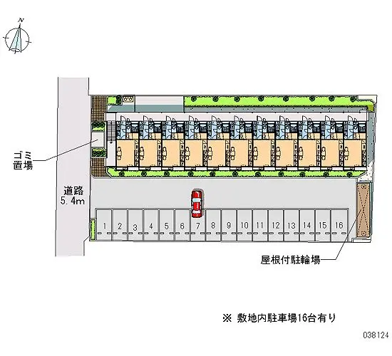 ★手数料０円★秦野市渋沢上　月極駐車場（LP）